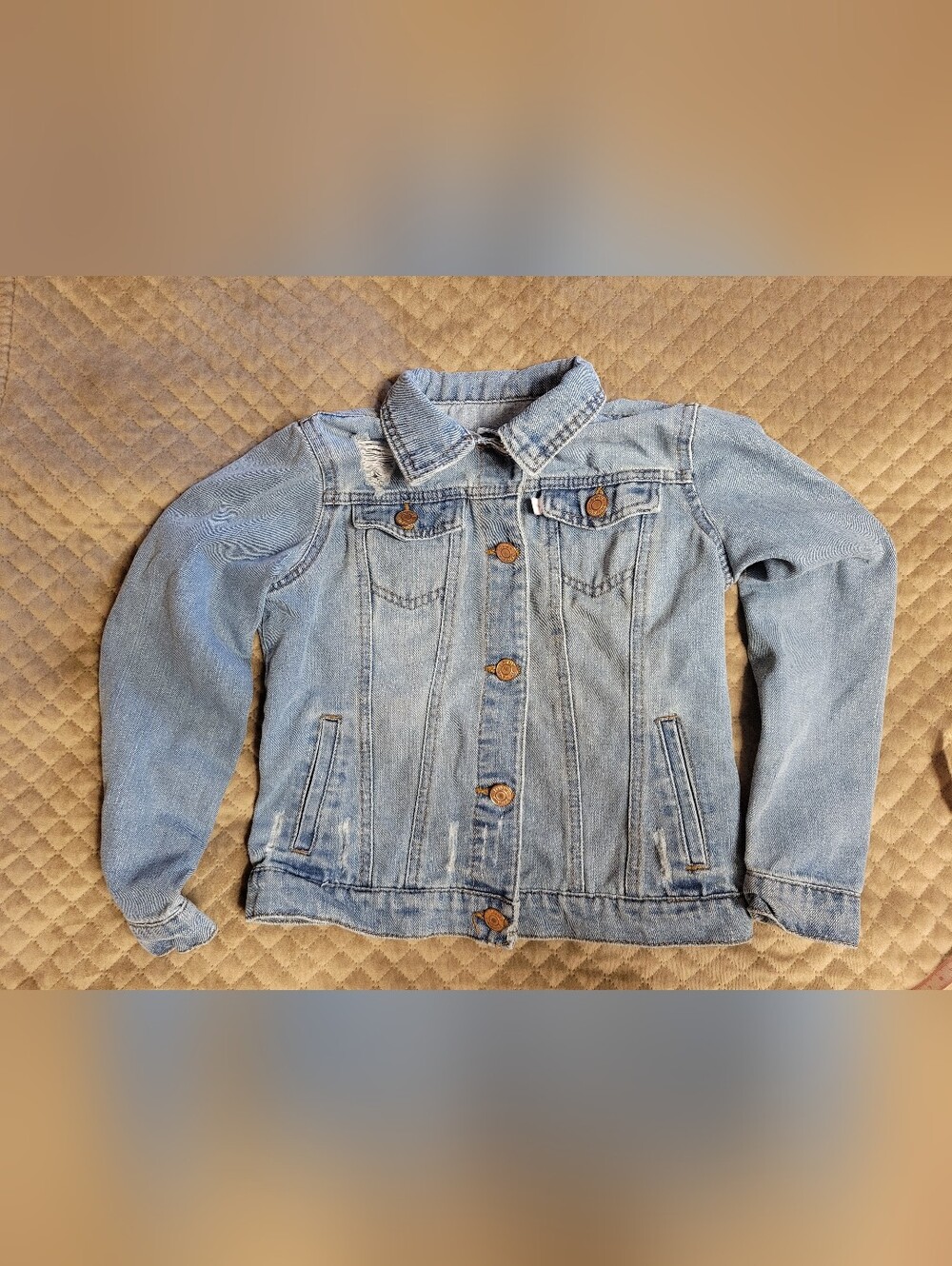 Tommy Bahama Girls Jean Jacket size‎ 8